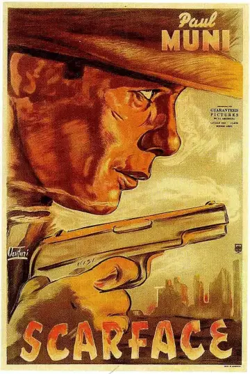 Plakat do filmu "Człowiek z blizną" #213890