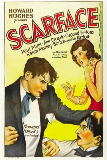 Plakat do filmu "Człowiek z blizną" #870415