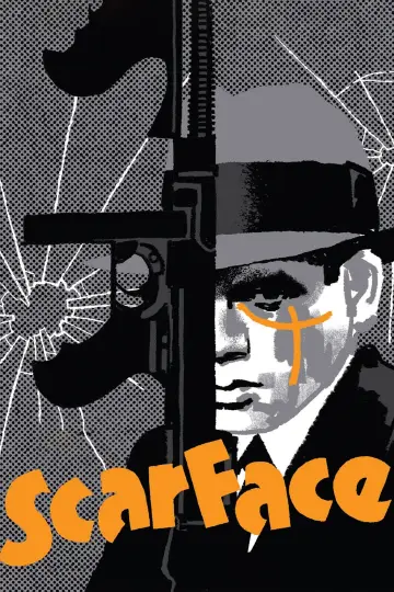 Plakat do filmu "Człowiek z blizną" #870416