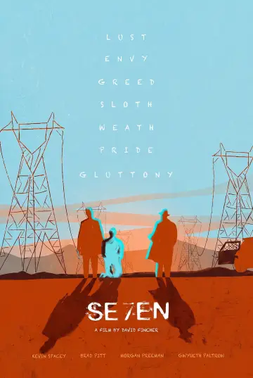 Plakat do filmu "Siedem" #1626293