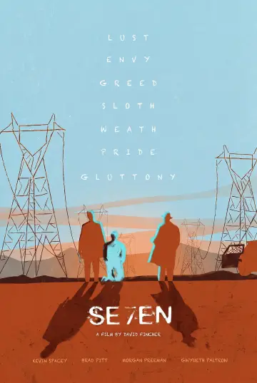 Plakat do filmu "Siedem" #1626294