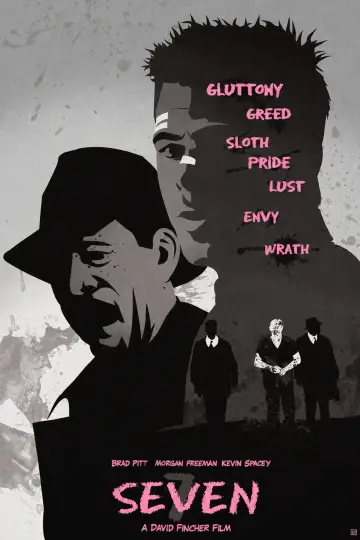 Plakat do filmu "Siedem" #1643847