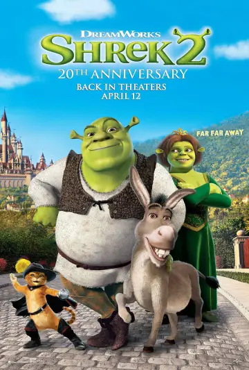 Plakat do filmu "Shrek 2" #585283