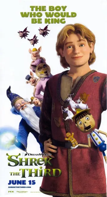 Plakat do filmu "Shrek Trzeci" #18622