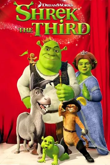 Plakat do filmu "Shrek Trzeci" #18624