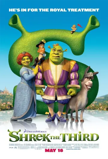 Plakat do filmu "Shrek Trzeci" #18627