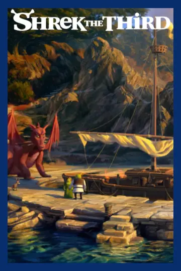 Plakat do filmu "Shrek Trzeci" #18632