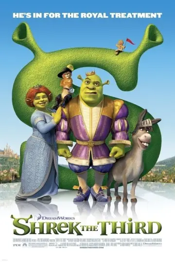 Plakat do filmu "Shrek Trzeci" #18635