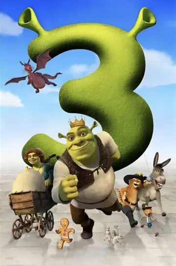 Plakat do filmu "Shrek Trzeci" #18636