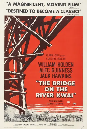 Plakat do filmu "Most na rzece Kwai" #185440