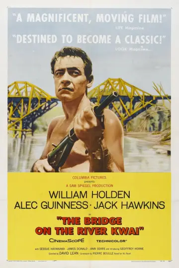 Plakat do filmu "Most na rzece Kwai" #185444