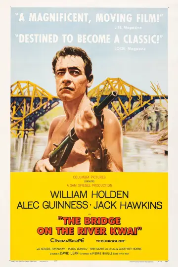 Plakat do filmu "Most na rzece Kwai" #185445