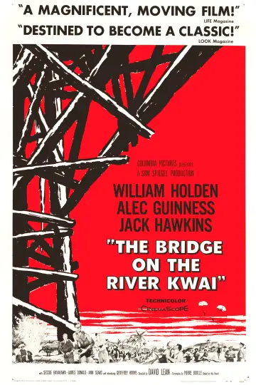 Plakat do filmu "Most na rzece Kwai" #185446