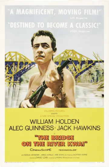 Plakat do filmu "Most na rzece Kwai" #185451