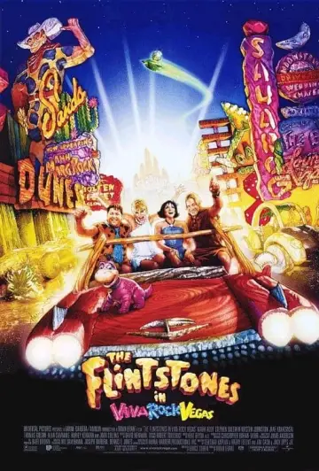 Plakat do filmu "Flintstonowie: Niech żyje Rock Vegas!" #349061