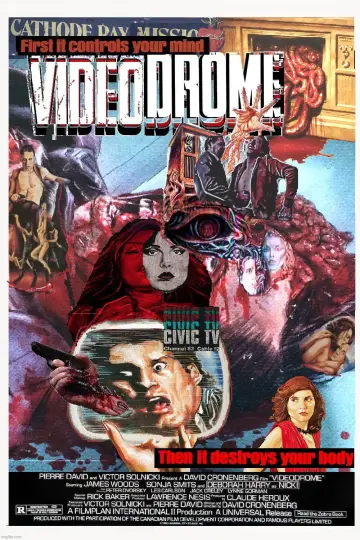 Plakat do filmu "Wideodrom" #694397