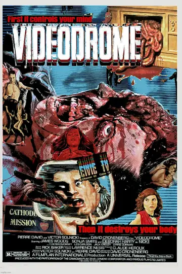 Plakat do filmu "Wideodrom" #694398
