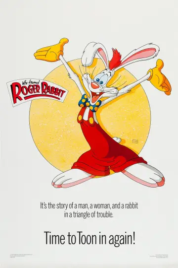 Plakat do filmu "Kto wrobił Królika Rogera" #1724618