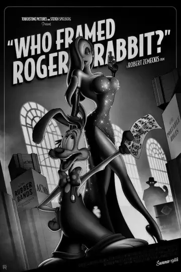 Plakat do filmu "Kto wrobił Królika Rogera" #1859367