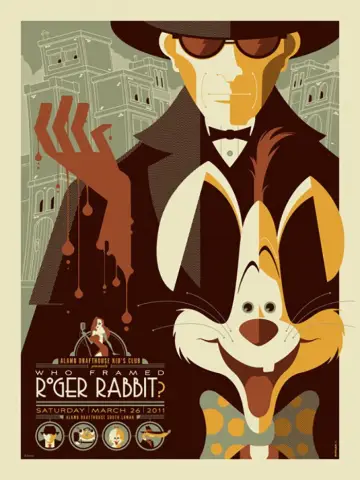 Plakat do filmu "Kto wrobił Królika Rogera" #633746