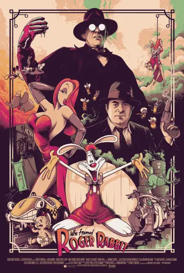 Plakat do filmu "Kto wrobił Królika Rogera" #633764