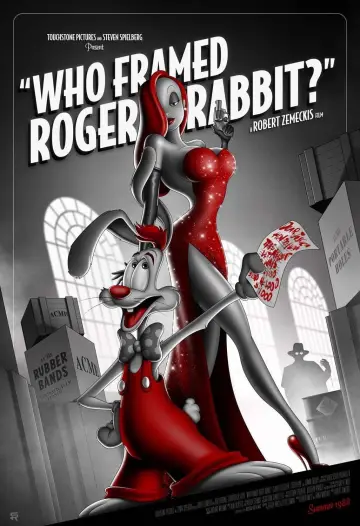 Plakat do filmu "Kto wrobił Królika Rogera" #64959