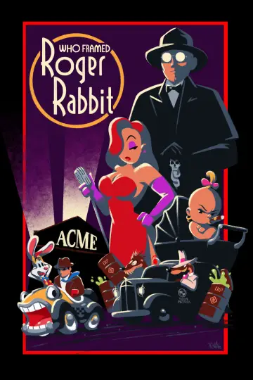 Plakat do filmu "Kto wrobił Królika Rogera" #64960