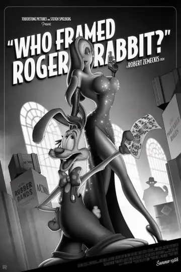 Plakat do filmu "Kto wrobił Królika Rogera" #64984