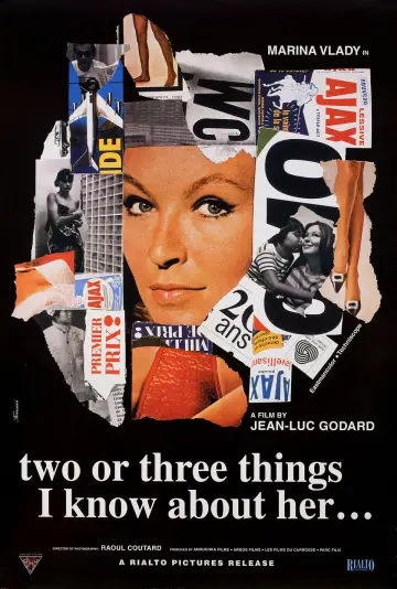 Plakat do filmu "2 ou 3 choses que je sais d