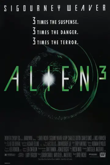 Plakat do filmu "Obcy 3" #78610