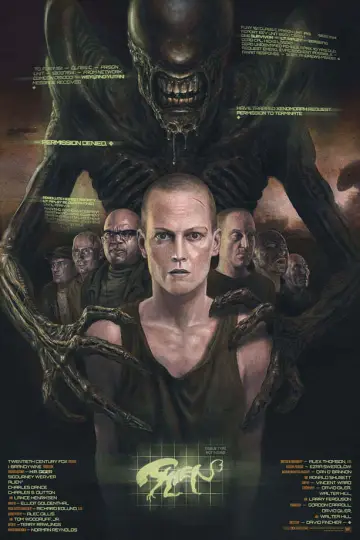 Plakat do filmu "Obcy 3" #78618