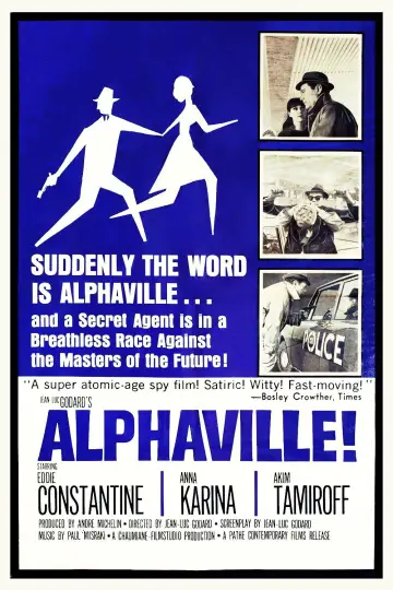 Plakat do filmu "Alphaville, une étrange aventure de Lemmy Caution" #992943