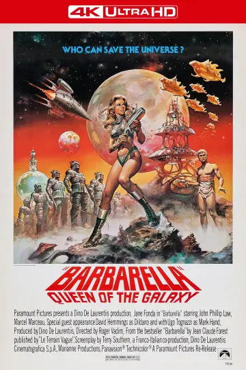 Plakat do filmu "Barbarella" #99849