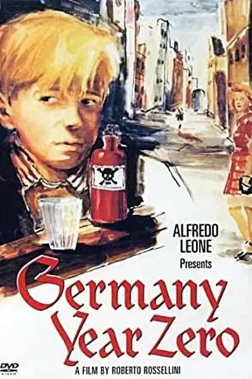 Plakat do filmu "Germania anno zero" #152001