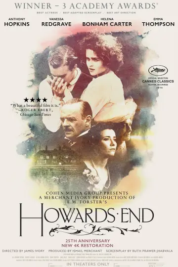 Plakat do filmu "Powrót do Howards End" #243757