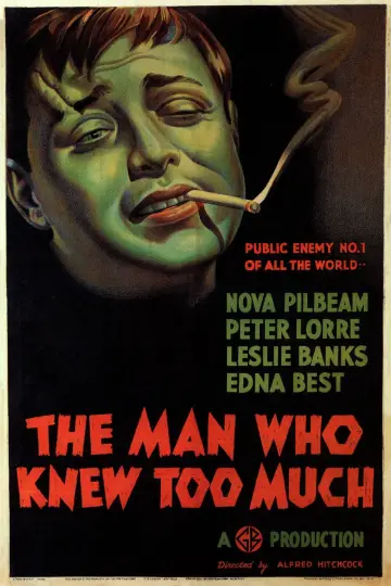 Plakat do filmu "Człowiek, który wiedział za dużo" #287821