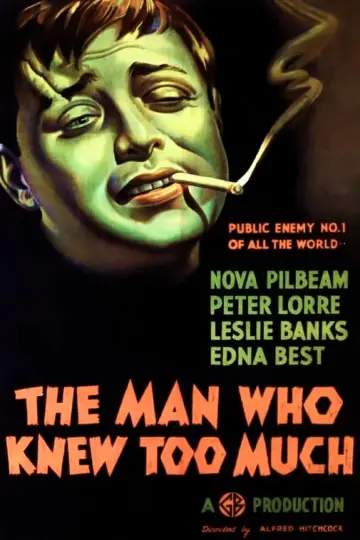 Plakat do filmu "Człowiek, który wiedział za dużo" #287824