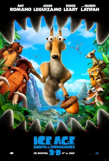 Plakat do filmu "Epoka Lodowcowa 3: Era Dinozaurów" #595327