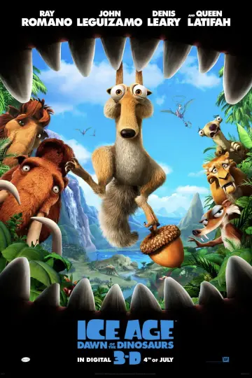Plakat do filmu "Epoka Lodowcowa 3: Era Dinozaurów" #595340