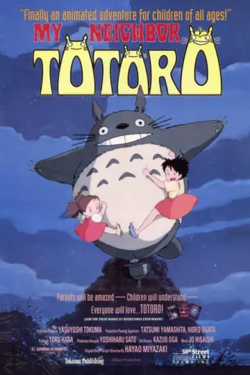 Plakat do filmu "Mój sąsiad Totoro" #32203