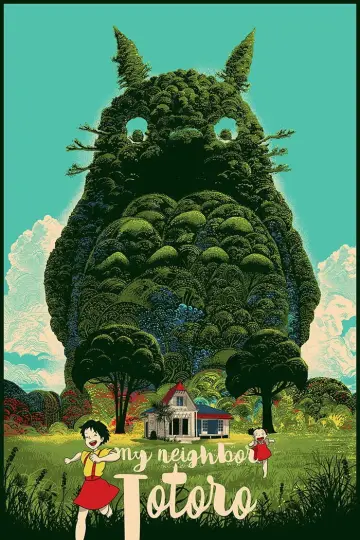 Plakat do filmu "Mój sąsiad Totoro" #592637