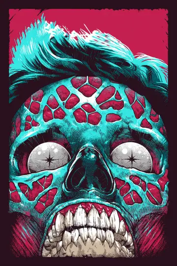 Plakat do filmu "Oni żyją" #226571