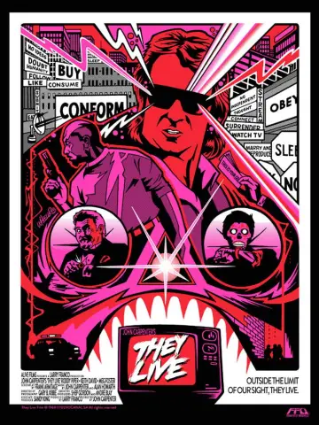 Plakat do filmu "Oni żyją" #661106