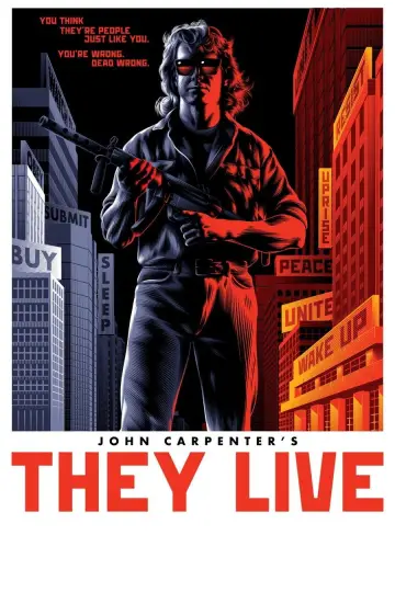 Plakat do filmu "Oni żyją" #661107