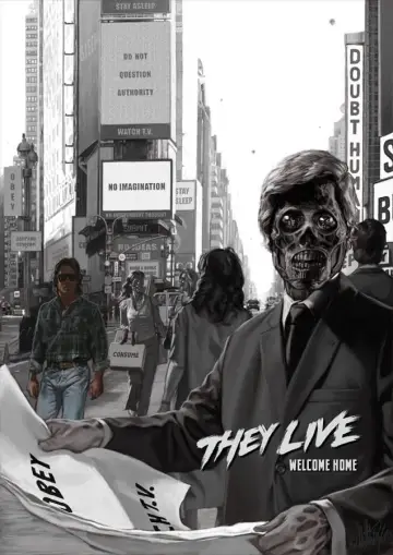 Plakat do filmu "Oni żyją" #93393