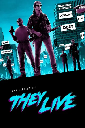 Plakat do filmu "Oni żyją" #93395