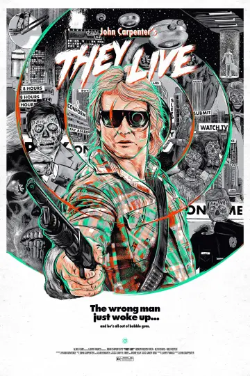 Plakat do filmu "Oni żyją" #93396