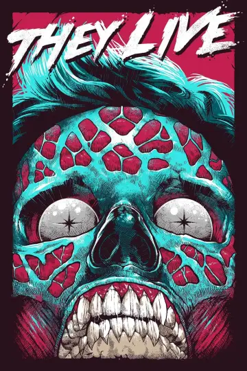Plakat do filmu "Oni żyją" #93401