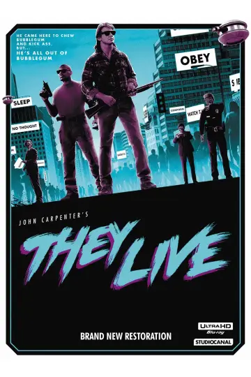 Plakat do filmu "Oni żyją" #93405