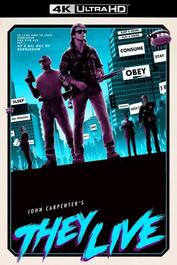 Plakat do filmu "Oni żyją" #93407